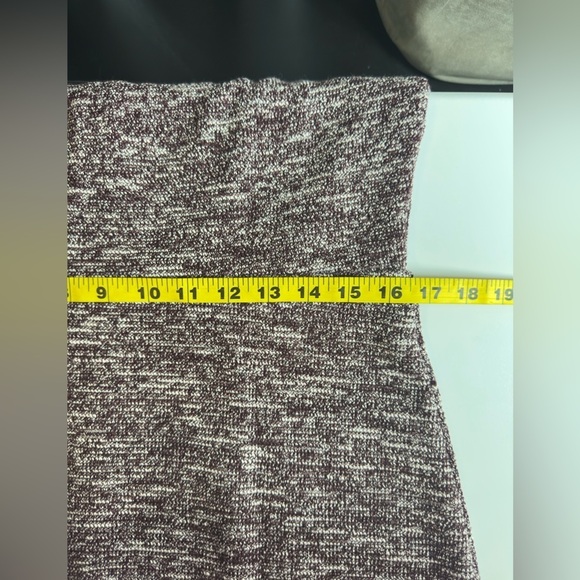 NWT LOFT Women’s Short Sleeve Fringe Trim Tweed A-Line Dress Purple Sz 8 - Picture 13 of 14